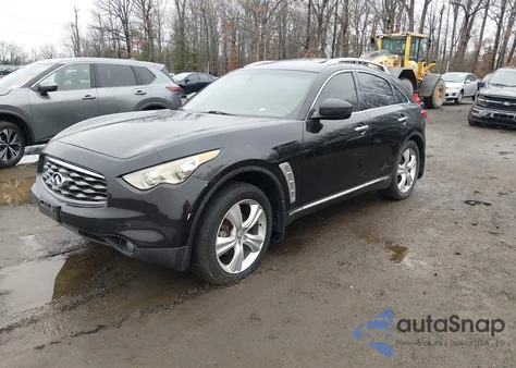 2010 Infiniti Fx35 z USA, uszkodzony, nr VIN JN8AS1MW9AM851781